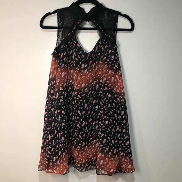 BCBGenerarion Lace Swing Dress - Picture 1 of 10